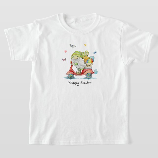 Kids Happy Easter T-Shirt (Laydown)