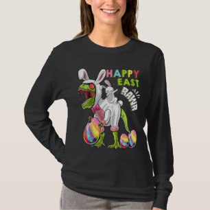 Kids Happy Eastrawr T Rex Bunny Dinosaur Easter Ki T-Shirt
