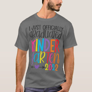 Kids Happy Graduates Kindergarten Funny Graduation T-Shirt