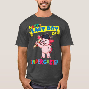 Kids Happy Last Day Of Kindergarten 1st Grade Prim T-Shirt