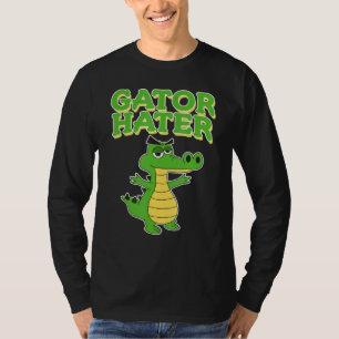 Kids Hater Alligator Boys Girls Youth Child Gator T-Shirt