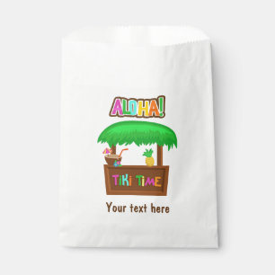 Kids Hawaiian Luau Party Guest Favour Favour Bags