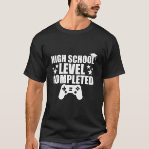 Kids High School Level Completed! High School Game T-Shirt