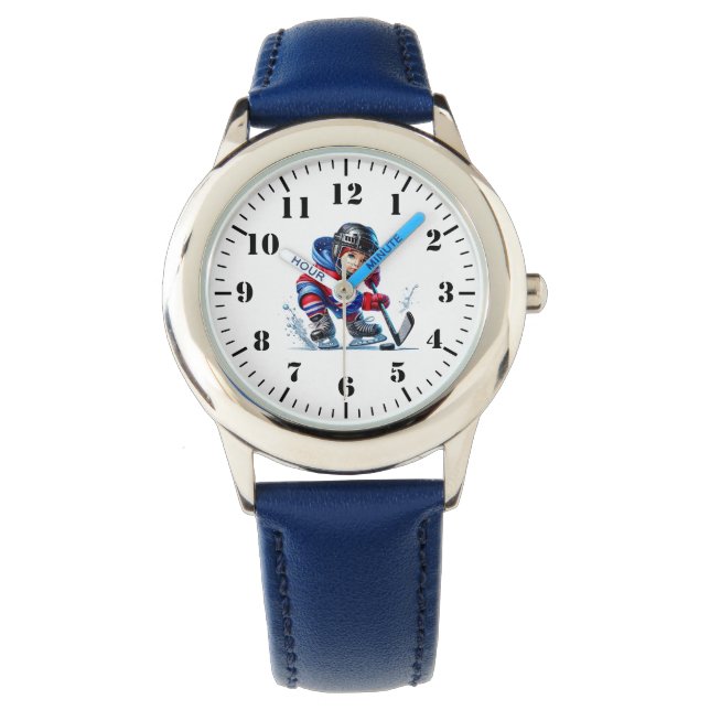 Kids Hockey Player Watch (Front)
