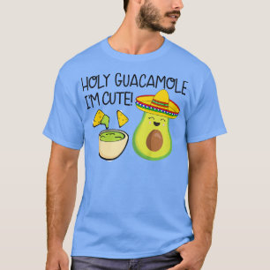 Kids Holy Guacamole Im Cute Cute Avocado Fiesta Me T-Shirt