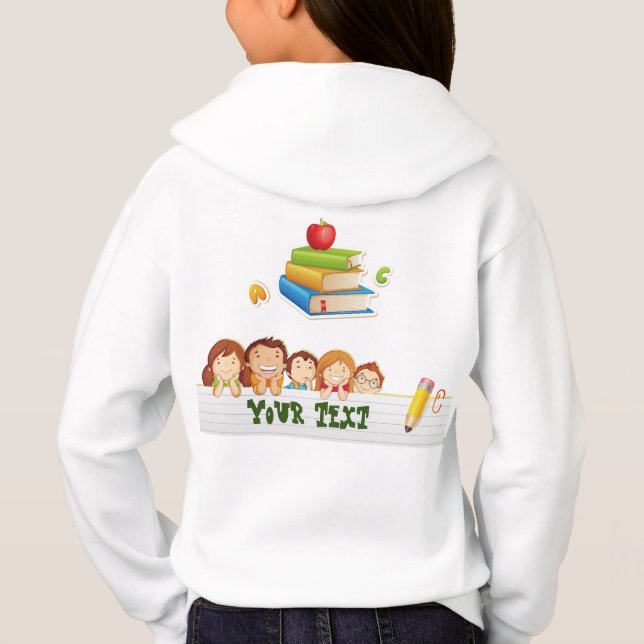 kids hoodie (Back)