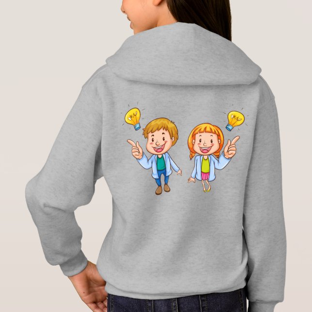 kids hoodie (Back)