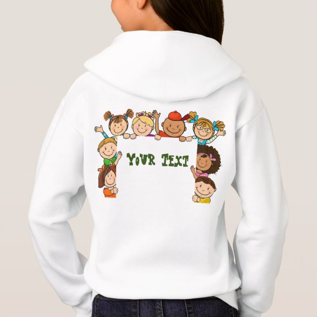 kids hoodie (Back)