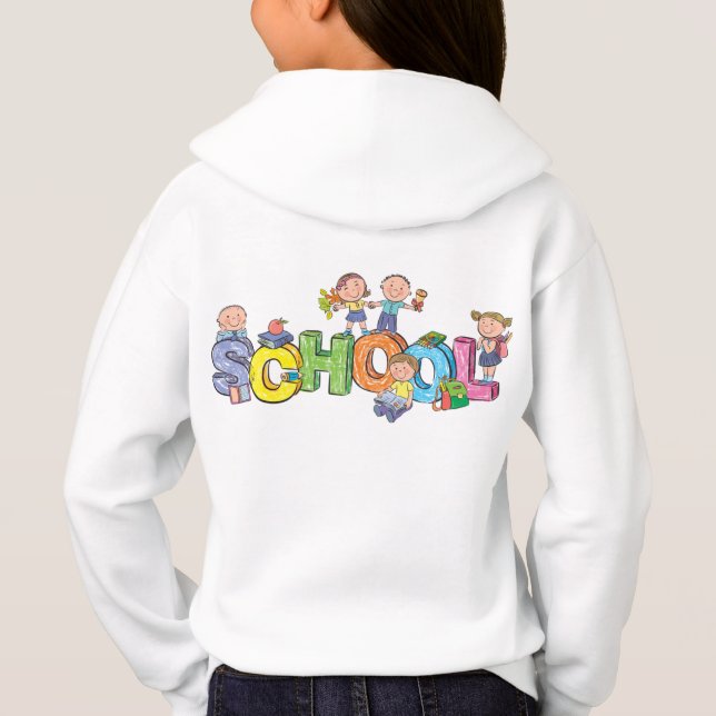 kids hoodie (Back)
