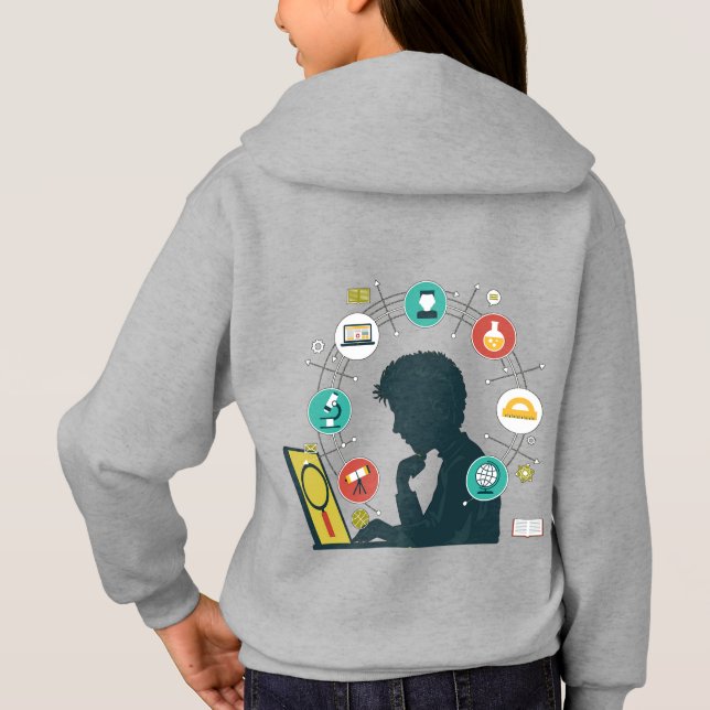 kids hoodie (Back)