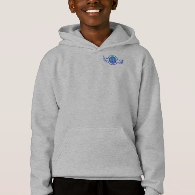 Kids' Hoodie – Embrace Learning Institute Logo (Front)