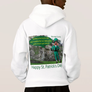 kids hoodie. Happy St. Patrick's Day. irish sett