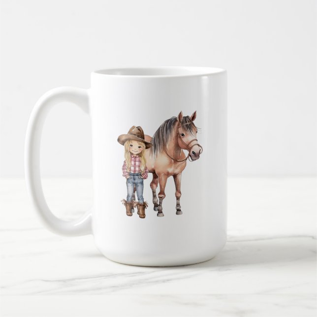 Kids Horse Mug (Left)