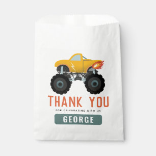 Kids Hot Truck Boys Birthday Favour Bags