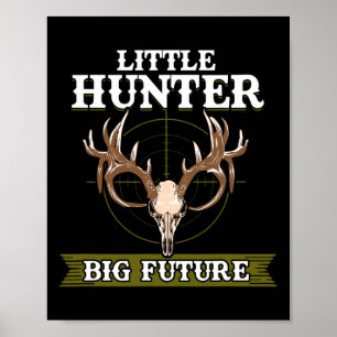 Kids Hunting Little Deer Hunter T Shirt Gift Poster