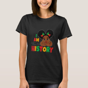 Kids I Am Black History Month BLM Melanin African T-Shirt
