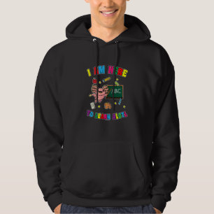 Kids I Am Here To Learn A Lotl Salamander Axolotl  Hoodie