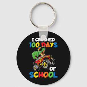 Kids I Crushed 100 Days Of School Boys 100th Day O Key Ring