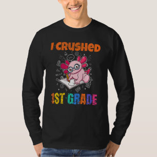 Kids I Crushed First Grade Elementary Graduation S T-Shirt