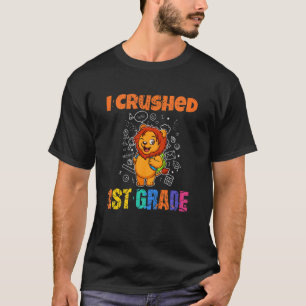 Kids I Crushed First Grade Elementary Graduation S T-Shirt