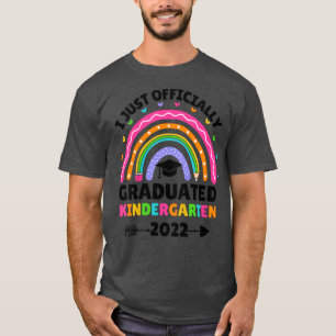 Kids I Just Officially Graduated Kindergarten Grad T-Shirt