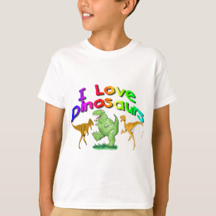 Kids "I Love Dinosaurs" gifts T-Shirt