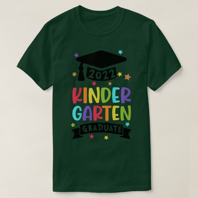 Kids I Officially Graduated Kindergarten Class of  T-Shirt (Design Front)