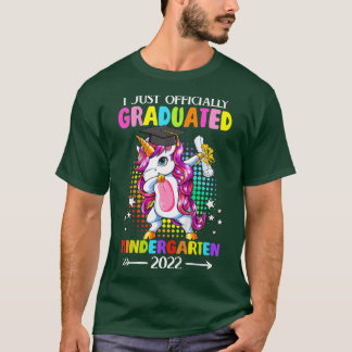 Kids I Officially Graduated Kindergarten Graduatio T-Shirt