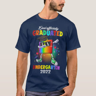 Kids I Officially Graduated Kindergarten Graduatio T-Shirt