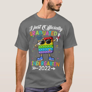 Kids I Officially Graduated Kindergarten Graduatio T-Shirt