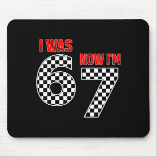 Kids I Was 6 Now I'm 7 Year Old 7th Birthday Boy R Mouse Pad