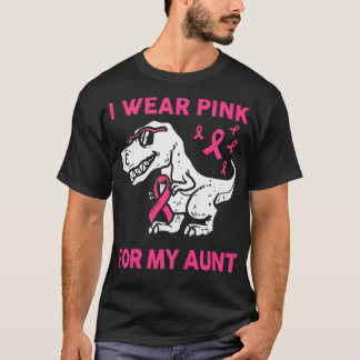 Kids I Wear Pink For My Aunt Toddler Baby Breast C T-Shirt