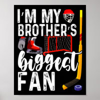 Kids Ice Hockey Big Brothers Biggest Fan For Toddl