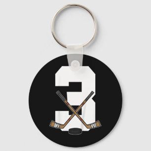 Kids Ice Hockey Kids Toddler Boys 3rd Birthday Ice Key Ring