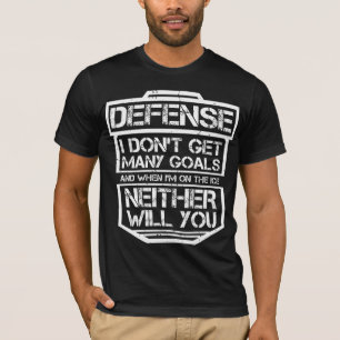 Kids Ice Hockey T-Shirt Funny Defenseman Player