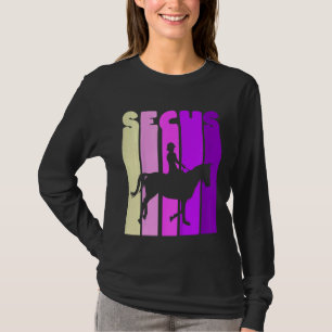 Kids Ich Bin Schon 6th Birthday Girl 6 Years Ridin T-Shirt