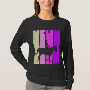 Kids Ich Bin Schon 9th Birthday Girl 9 Years Ridin T-Shirt