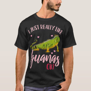 Kids Iguana Lizard Reptile T-Shirt