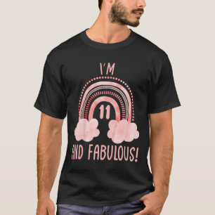 Kids I'm 11 11th Birthday 11 Years Old Eleventh Bi T-Shirt
