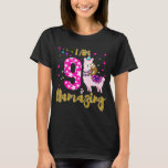 Kids Im 9 Years Old and Llamazing  9th birthday sl T-Shirt<br><div class="desc">Kids Im 9 Years Old and Llamazing  9th birthday sloth llama</div>
