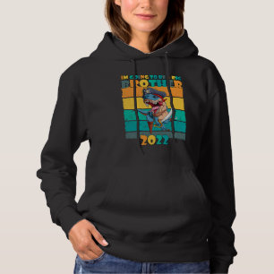 Kids I'm Going to be a Big Brother 2022 T Rex Pira Hoodie