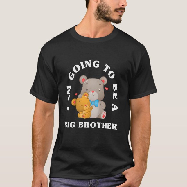 Kids I'm Going To Be A Big Brother Bears Future Bi T-Shirt (Front)