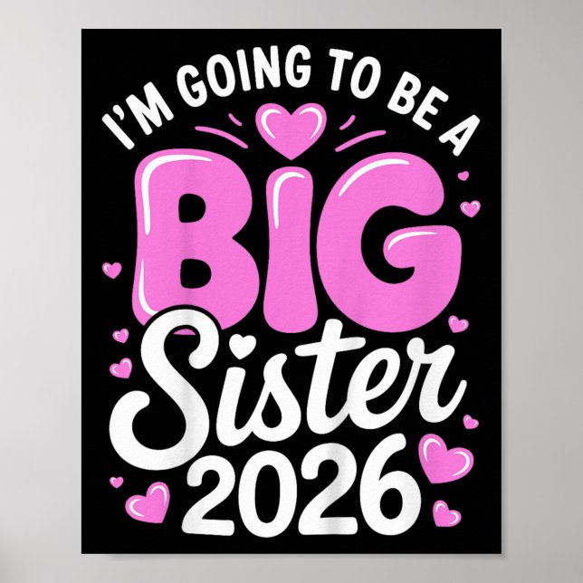 Kids Im Going To Be A Big Sister 2026  Poster (Front)
