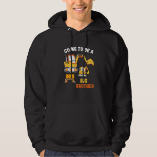 Kids I'm Gonna Be A Big Brother 2023 Pregnancy Ann Hoodie
