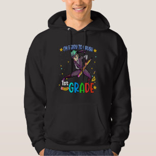 Kids I'm Ready To Crush 1st Grade Back To School N Hoodie