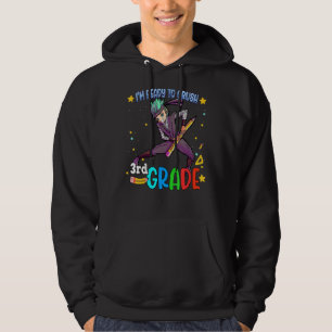 Kids I'm Ready To Crush 3rd Grade Back To School N Hoodie