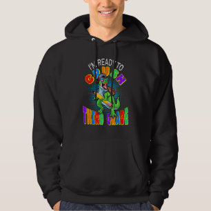 Kids I'm Ready To Crush 3rd Grade Dinosaur Back To Hoodie