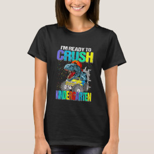 Kids I'm Ready To Crush Kindergarten Boys Back To T-Shirt