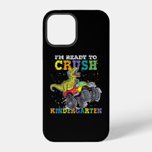 Kids I'm Ready To Crush Kindergarten Monster Truck iPhone 12 Case