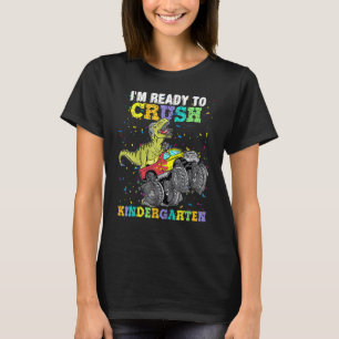 Kids Im Ready To Crush Kindergarten Monster Truck  T-Shirt